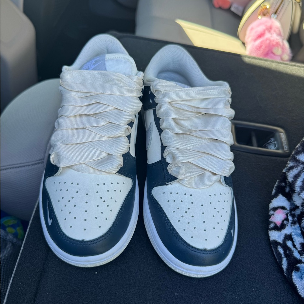 Blue Nike Sneakers